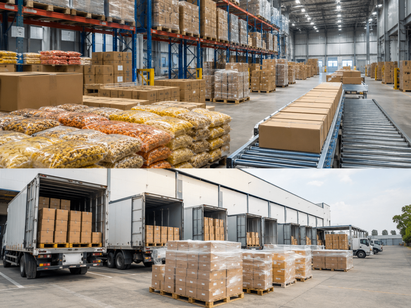 Pan-India food supply and dispatch coordination