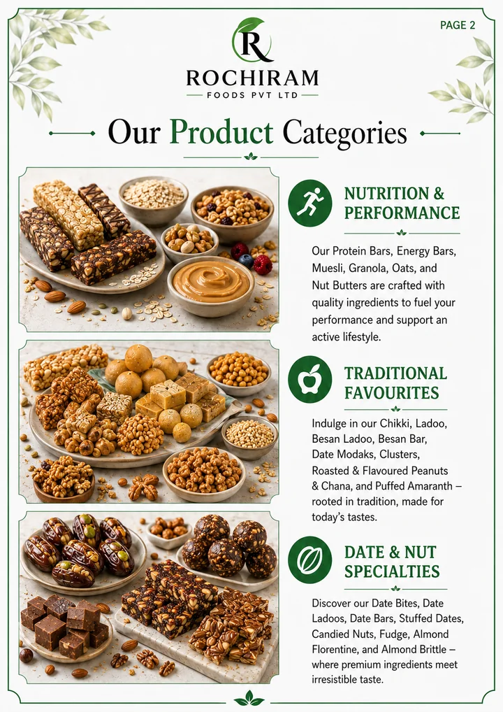 Rochiram Foods brochure page 2