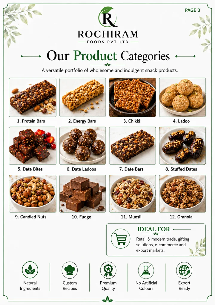 Rochiram Foods brochure page 3