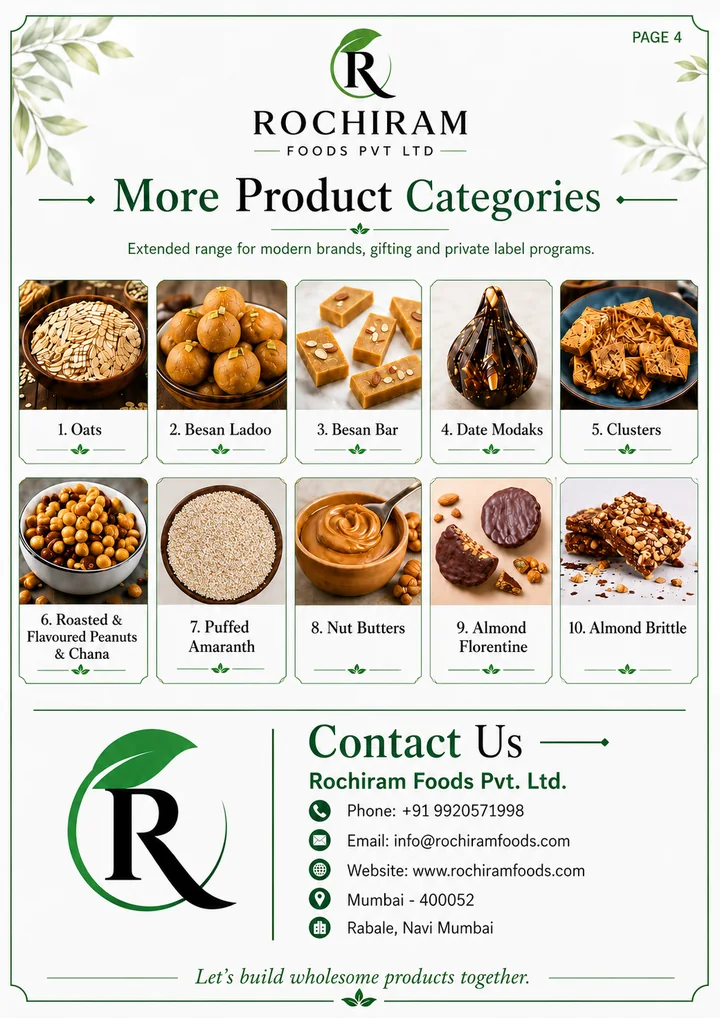 Rochiram Foods brochure page 4