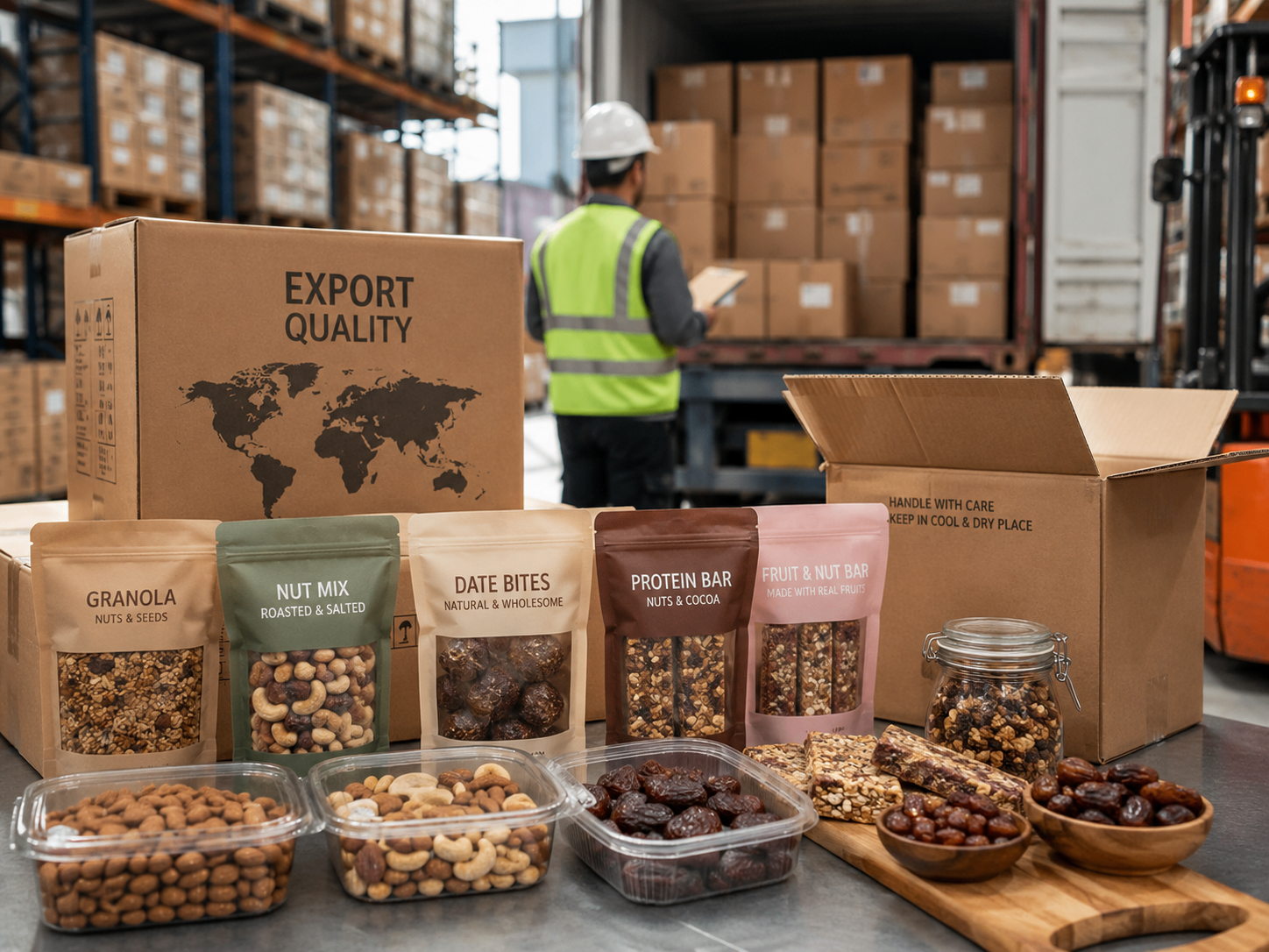 Export logistics and shipment support