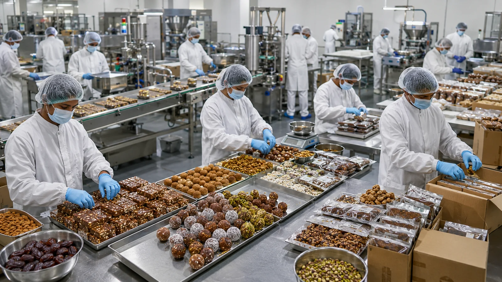 Contract manufacturing of food products