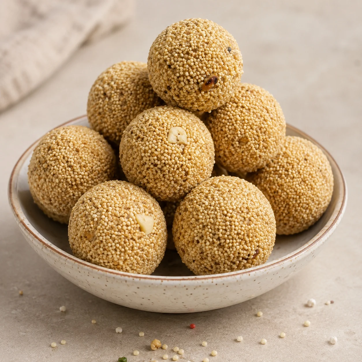 Peanut ladoo bowl